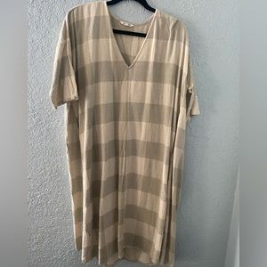 Ali Golden midi dress size M/L